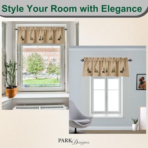 Park Designs Rustic Lodge Wood River Valance 72" in Saudi Arabia