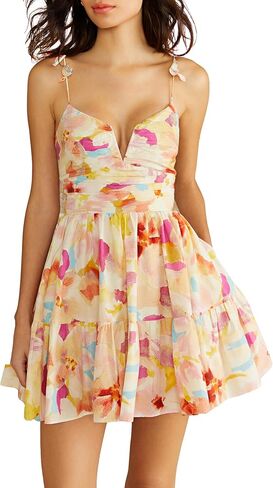 AMUR Women's Amelie Beaded Strap Day Dress in Kuwait