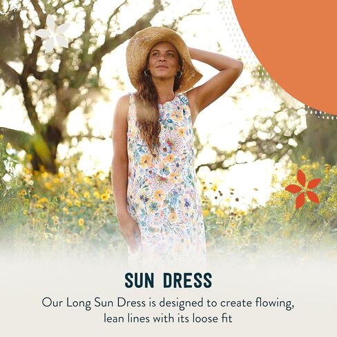 RipSkirt Hawaii Sun Dress Long - Loose Fit Casual Wear, Fun for Beach and Travel in Kuwait