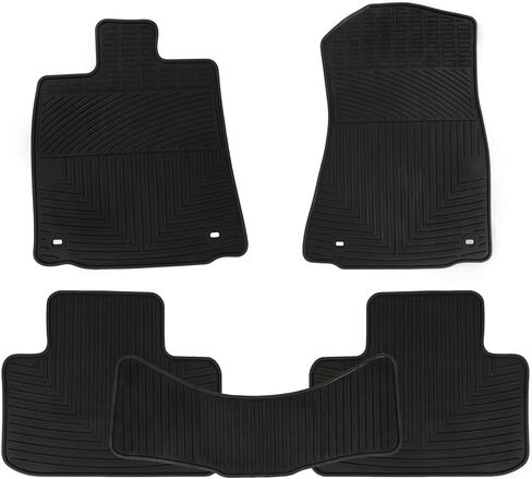 Cargo Mat Custom Fit for Lexus CT 200h 2011-2017 All Black Rubber Trunk Mat Cargo Liners All Weather Protector in Kuwait