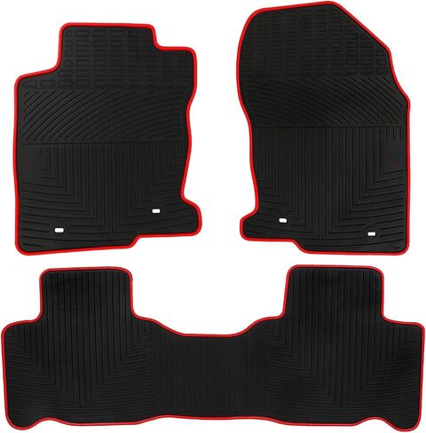 Cargo Mat Custom Fit for Lexus CT 200h 2011-2017 All Black Rubber Trunk Mat Cargo Liners All Weather Protector in Kuwait