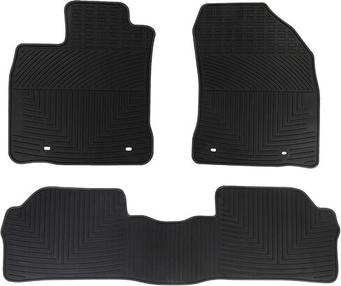 Cargo Mat Custom Fit for Lexus CT 200h 2011-2017 All Black Rubber Trunk Mat Cargo Liners All Weather Protector in Kuwait