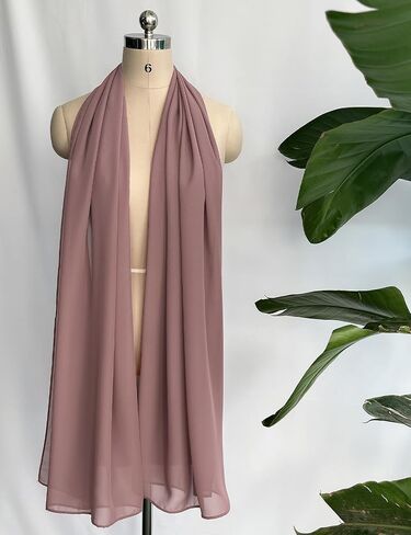 BEAUTELIATE Soft Chiffon Scarfs Shawls and Wraps for Evening Dresses Bridal Wedding Shawl Wraps in Saudi Arabia