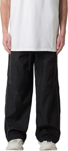 mnml Men's Piped Baggy Track Pants in Saudi Arabia