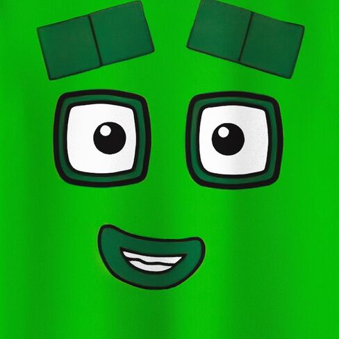 Boys Numbers Cartoon T-Shirt Kids Girls Cartoon Tee Shirt Daily Playwear Causal Wear for 3-8 Years in Saudi Arabia