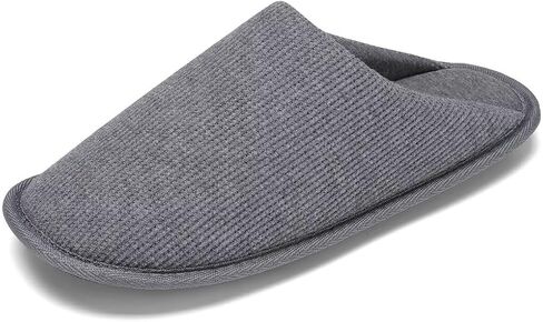TUOBUQU Mens House Slippers Soft Cozy Bedroom Slippers in Kuwait