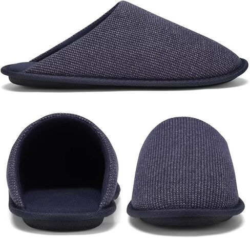TUOBUQU Mens House Slippers Soft Cozy Bedroom Slippers in Kuwait