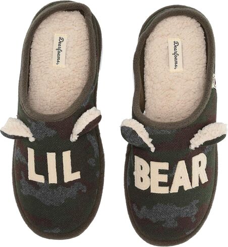 شبشب رجالي من Dearfoams Lil Bear للبالغين in Saudi Arabia