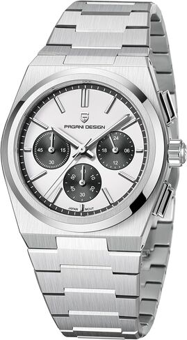 CEYADG Pagani Design Chronograph Watches for Men Analog Wrist Watch, Stainless Steel Quartz Men’s Watch; Sapphire Glass; 40mm in Saudi Arabia