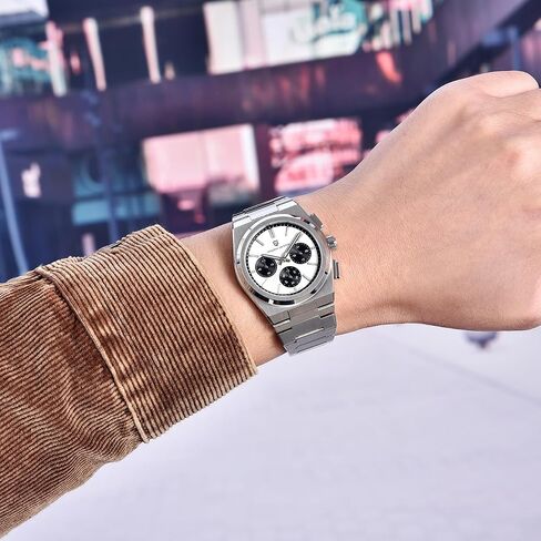CEYADG Pagani Design Chronograph Watches for Men Analog Wrist Watch, Stainless Steel Quartz Men’s Watch; Sapphire Glass; 40mm in Saudi Arabia