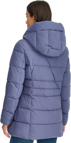 Tommy Hilfiger Women's Short Bibbed Puffer in Saudi Arabia