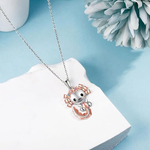 Animal Pendant Necklace 925 Sterling Silver Cute Animal Jewelry for Women Animal Lover in Kuwait