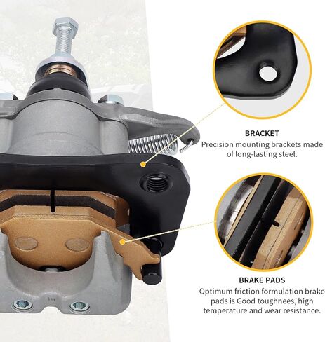 M MATI الفرجار الخلفي الأيسر والأيمن لـ Kawasaki Mule PRO FXT FX FXR DX DXT KAF820 KAF1000 2015-2023 43080-0163 43080-0164 43080-0145 43080-0146 in Saudi Arabia