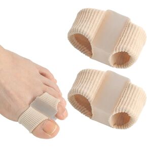 Gel Toe Separators,Gel Bunion Toe Separators,Silicone Toe Spacers Bunion Correctors for Overlapping Toe, Breathable Toe Corrector Protector for Women and Men, Relieve Foot Pain M in Kuwait