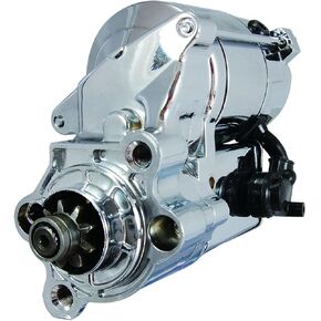 New Chrome Starter Compatible With Harley Davidson XL1200T SuperLow 1200T 2014-2018; XL1200V Seventy-Two 2012-2017; XL1200X Forty-Eight 2010-2022 41052136 31390-91 SHD0004C 18477NC 3139091A