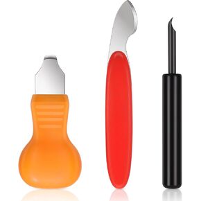 3Pcs Pry Watch Back Case Opener, Watch Back Removal Tool, Watch Battery Replacement Repair Tool Kit, Case Opening Tool for Accessories Replacement, Watchmaker Repair Kit