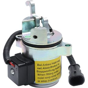 MaySpare Fuel Shut Off Solenoid 04287583 Stop Solenoid 6686715 Compatible with Deutz Engine 1011 2011