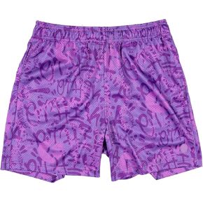 Ethika Mens Basketball Short | Fat Cap -Purple-