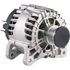 23100-4BB0A Alternator Compatible with 2017-2022 Nissan Rogue Sport 2.0L, 12V 120A 6-Groove Clutch Pulley Clockwise Replacement TG12C167,TG12C149,2620093,231004BB0A,21072 A9687