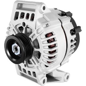 SCITOO High Output Alternator 105Amp 2.0L/2.2L 13944 Replacement for Chevy for Cavalier 2002-2005,for Chevy for Classic 2004-2005,for Chevy for Malibu 2004-2005,for Oldsmobile for Alero 2002-2004