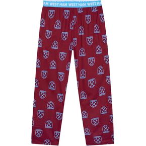 West Ham United F.C. Mens Pyjama Bottoms, Cotton Lounge Pants - West Ham Gifts