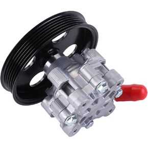 Power Steering Pump w/Pulley Power Assist Pump Fit for Town Country/Voyager 2001-2007 for Dodge Caravan/Grand Caravan V6 3.3L 3.8L Automotive Replacement Power Steering Pumps 21-5223 215223