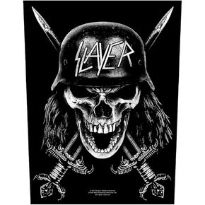XLG Slayer Wehrmacht Back Patch Slaytonic Thrash Rock Metal Band Sew on Applique