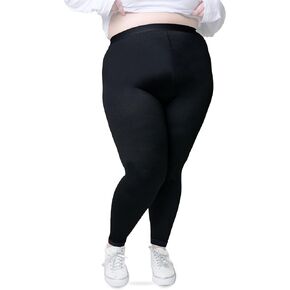 Zeta Wear Compression Stockings Plus Size Tights Pantyhose for Women - High Waist Graduated Medical Support Hose Leggings