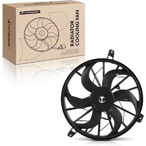 A-Premium Engine Radiator Cooling Fan Assembly Compatible with Select Jeep Models - Liberty 2006-2007 - Replace # 5183565AA