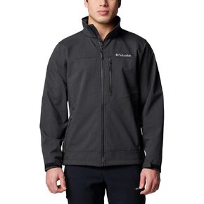 Columbia Men's Cruiser Valley II Softshell, Black Heather, Large