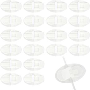 20Pcs Catheter Stabilization Device Catheter Urinary Leg Bag Legband Holder Sticker Adhesive Catheter Securement Device Urinary Catheter Hook and Loop Fixing Device Sticker