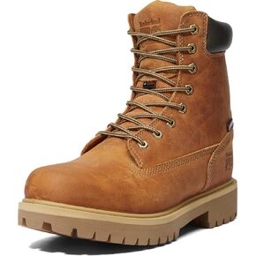 Timberland PRO Men's Direct Attach 8 Inch Soft Toe Insulated Waterproof Industrial Work Boot, Marigold-2024 New, 11.5 Wide