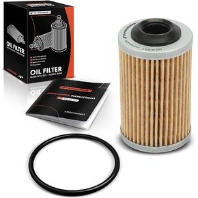 A-Premium 10K Miles Protection Oil Filter Compatible with Chevy Camaro, Colorado, Caprice & Cadillac SRX, CTS, ATS, STS & GMC Canyon & Saab 9-3, 9-5, 9-4X & Oldsmobile Aurora, Intrigue & Pontiac