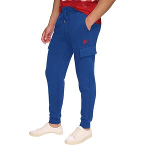 Starter Men's Embriodered Fleece Cargo Jogger