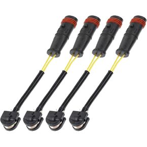 A-Premium Front Right & Rear Right Brake Pad Wear Sensor Compatible with Select Mercedes-Benz Models - C63 AMG, C63 AMG S, CL550, CL600, CL63 AMG, CL65 AMG, S350, S600, S63 AMG, SL500, SL550, E63 AMG