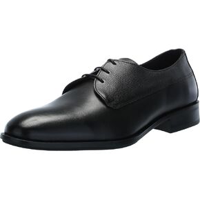 BOSS Men's Colby Mixed Leather Lace Up Derby Dress Shoe Oxford