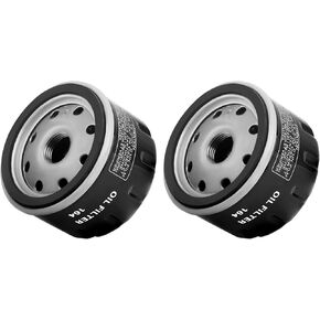 Oil Filter 11427719357 Compatible with BMW F650 700 750 800 850 900 GS R 2010-2024,K1200 1300 GT R RS 2005-2016,R1200 1250 GS RL RS RT Adventure 2013-2024,S1000 RR XR 2010-2024,M 1000RR, 2PCS