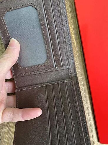 Men's Luxury Crocodile Wallets Handmade Genuine Leather Bifold Wallet in Saudi Arabia