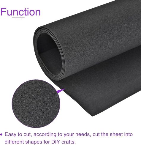 DMiotech 13.78 x 39.37 Inch 1mm Thick EVA Foam Sheets for Arts and Crafts Craft Foam Sheets White in Kuwait