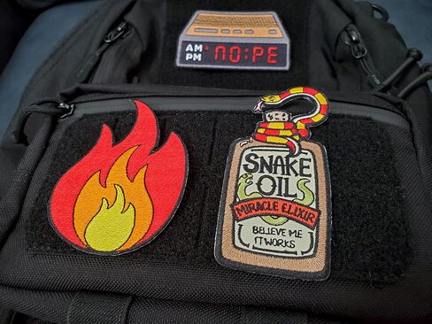 Snake Oil Patch - Hook and Loop Tactical Morale Patch in Saudi Arabia
