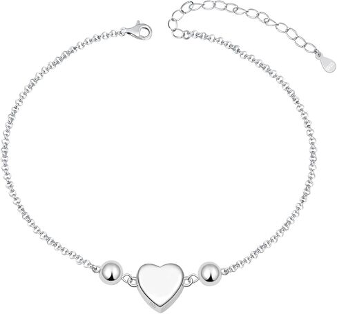 سوار جينلو على شكل جرة للرماد للنساء - 925 من الفضة الاسترليني التذكارية، سوار حرق تذكاري لرماد الأحباء in Kuwait