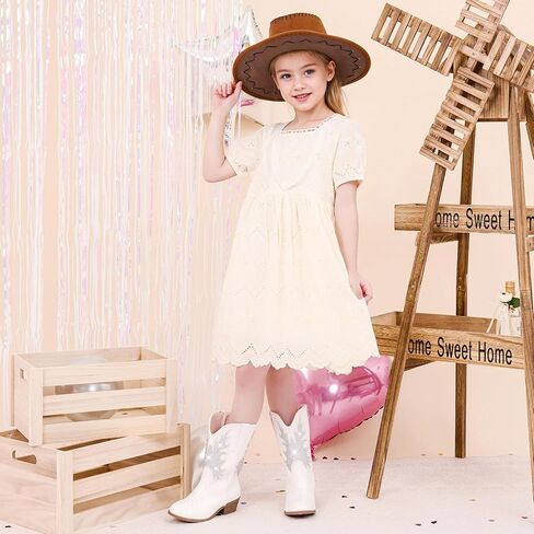 Sparkly Rhinestone Cowgirl Boots Toddler to Big Kids Mid Calf Zipper Low Heel Pointed Toes Party Birthday Dress Up in Saudi Arabia