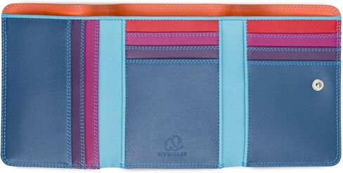 mywalit Tri-Fold Wallet - Leather, Multi-Color, 8 Card, Id Window, Coin Pocket in Saudi Arabia