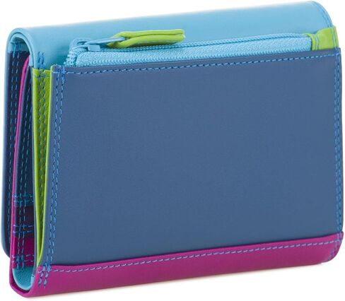 mywalit Tri-Fold Wallet - Leather, Multi-Color, 8 Card, Id Window, Coin Pocket in Saudi Arabia