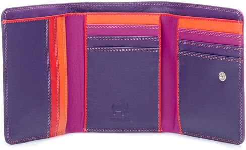 mywalit Tri-Fold Wallet - Leather, Multi-Color, 8 Card, Id Window, Coin Pocket in Saudi Arabia