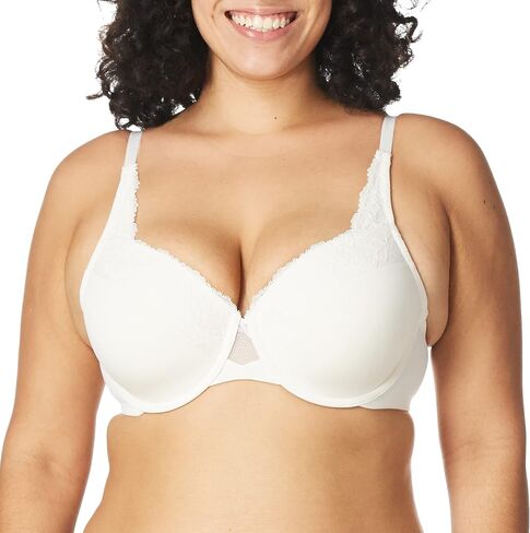 Olga Women's Plus Size Cloud 9 Underwire Contour Lace Bra in Saudi Arabia