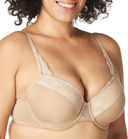 Olga Women's Plus Size Cloud 9 Underwire Contour Lace Bra in Saudi Arabia