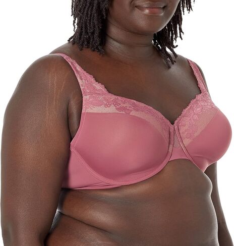 Olga Women's Plus Size Cloud 9 Underwire Contour Lace Bra in Saudi Arabia