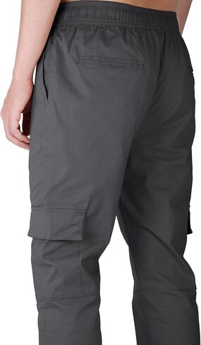 ITALYMORN Cargo Joggers بنطال عمل أسود للرجال مع جيوب in Kuwait