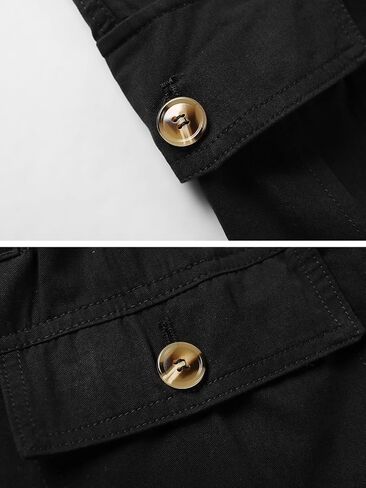 Lanesra Men's Boys Full Elastic Waist Casual Cargo Pants Relaxed Fit Lightweight Pull On Workwear Pant in Kuwait